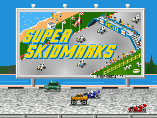 Заставка игры Super Skidmarks